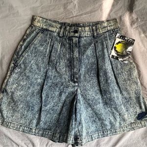 *rare* NWT Vintage Nike Challenge Court denim shorts